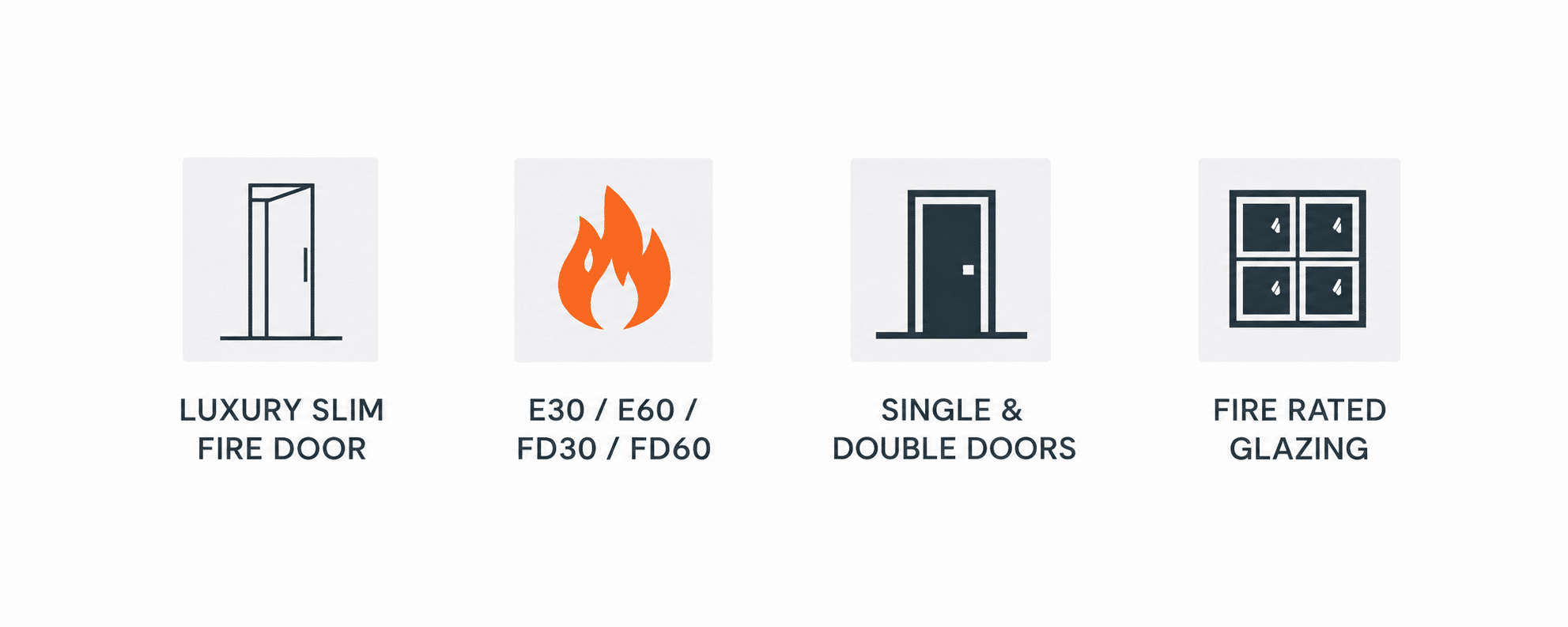 SLIM FIRE DOORS