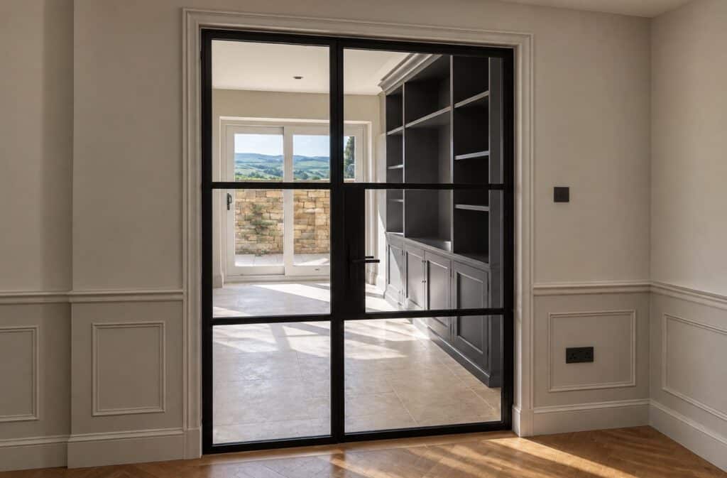 steel and glass fire door knowledge centre